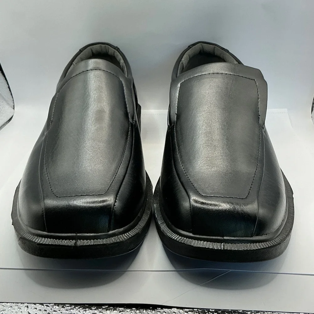 Covington‎ Sheffield Mens Black Slip On Dress Shoes Wide Width 10.5 34006 New